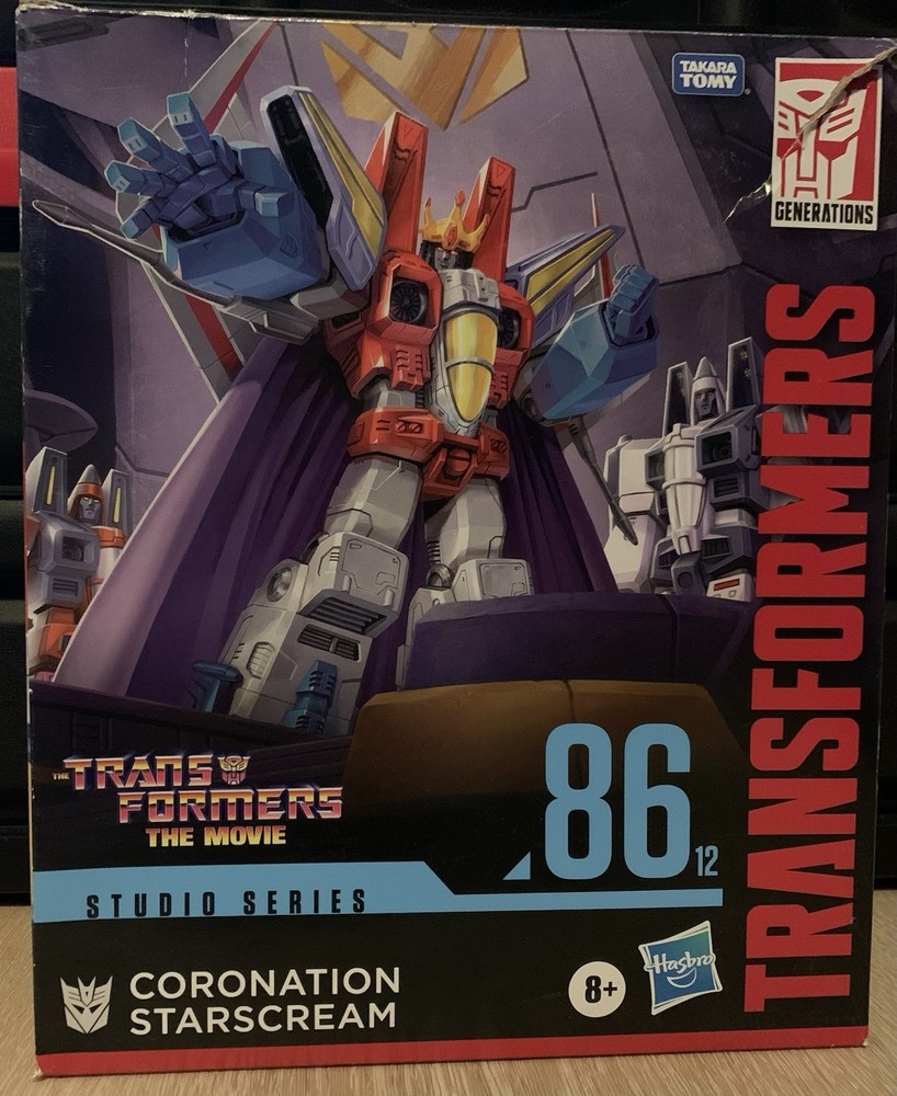 Hasbro Transformers The Movie Studio Series 86-12 Coronation Starscream -New