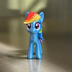 My Little Pony Blind Bag “RAINBOW DASH” (CHROME UCC Distributing) Mini FIM G4