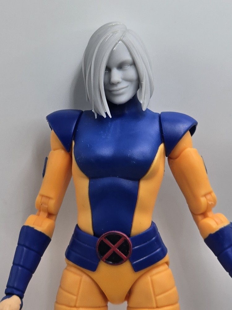 3d Print MODERN HARLEY QUINN HEAD 1:12 6″ Classified/ Legend Scale