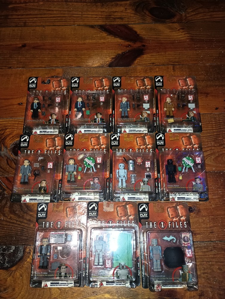 The X-Files Palisade Play With It Figure Lot Of 11