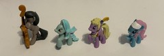My Little Pony Friendship Is Magic Blind Bag Mini Figures Lot Of 21 DJ Pon
