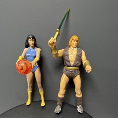 Toynami Thundarr the Barbarian & Ariel Loose Figure Lot Complete Sword Variant