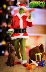 1/6 Grinch How the Grinch Stole Christmas Figure DARK TOYS DTM007 US Seller NEW