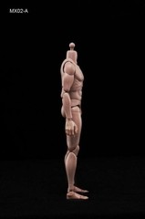 1/6 Male Narrow Shoulders Muscular Joint Body For 12” Action Figure Model Doll