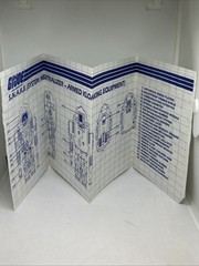 Vintage 1983 GI Joe Cobra S.N.A.K.E. Battle Armor w/Accessories & Blueprints