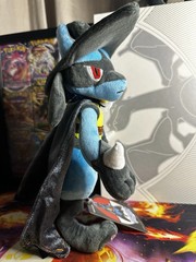 Pokemon Detective Lucario Plush Soft Toy 28cm Brand New