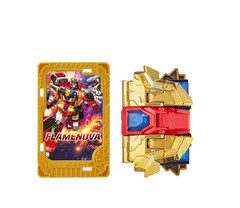 K TOY Metal Cardbot S BLASTRAIN & FLAMENOVA Red Transforming Robots Car Set 2025