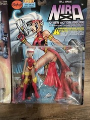 1998 Skybolt Toyz Double Impact China Action Figure Jazz & Nira Cyber Bill Maus