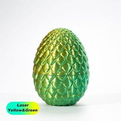 3D Printed Dragon Egg Full Articulated Crystal Dragon Fidget Toy Home Decor Toys
