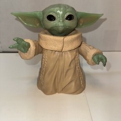 Baby Yoda Grogu Mandalorian Star Wars Toy Action Figure Hasbro 7” Posable Figure