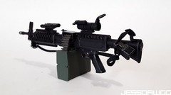 1/6 MK46 assault rifle machine gun by Dragon 12″ figure Military Gi Joe BBI army