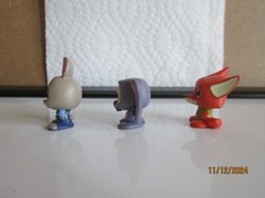 Set of 3 – Disney Doorables Series 9 – Zootopia – Finnick, Judy Hopps, Nick