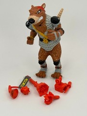 TMNT Wacky Action Creepy Crawlin’ Splinter Figure 100% Complete Vintage 1990