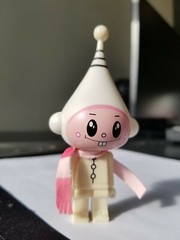 Dalek Pink and White Ice Bot – Kidrobot Designer Vynil Art Figure