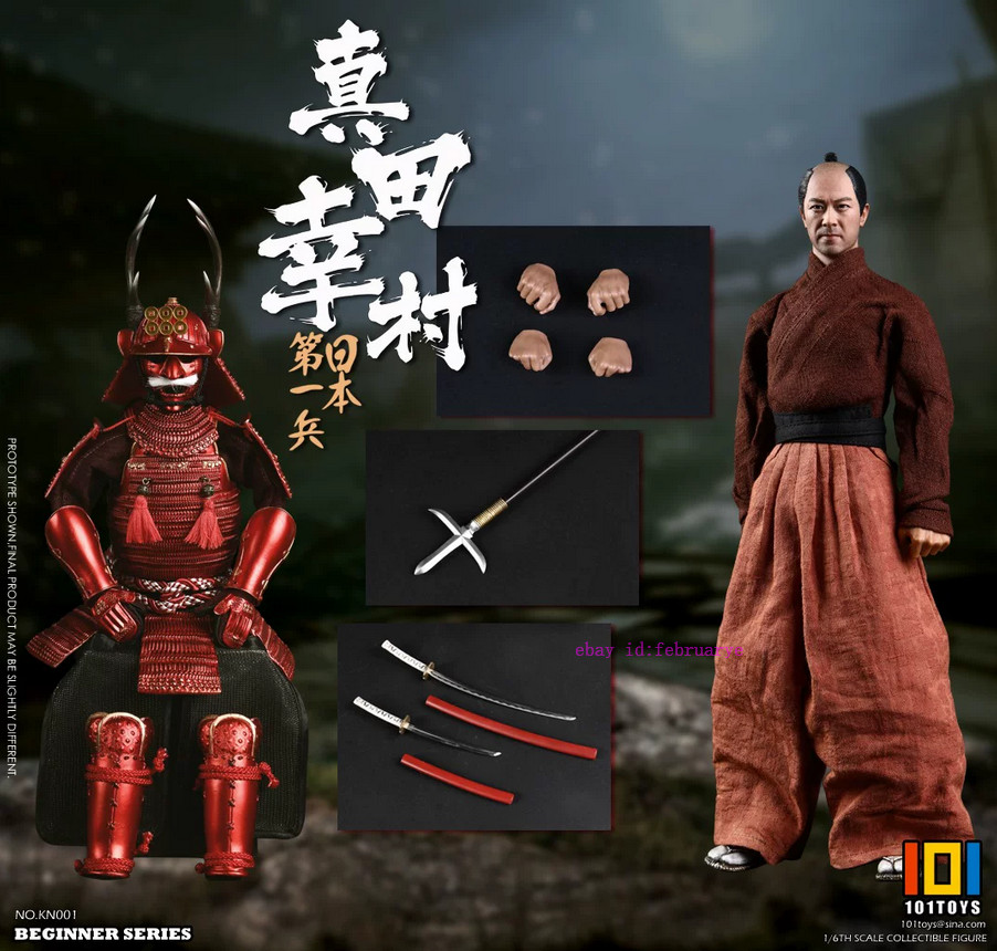 101TOYS 1/6 KN001 Sanada Yukimura Standard Ver Action Figure Model New