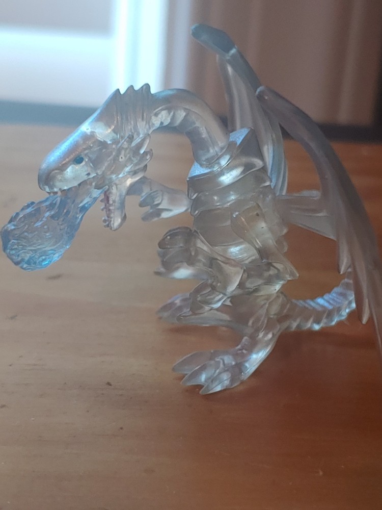 Yu-Gi-Oh Blue-Eyes White Dragon White Lightning Mattel Mini Series 9 Rare