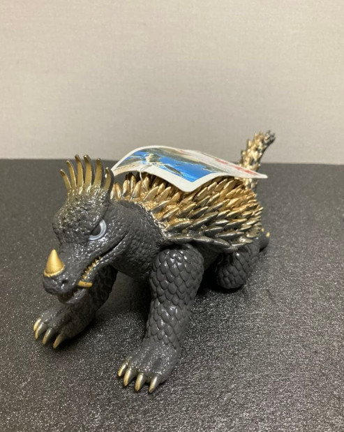 Bandai 1992 Anguirus 5.9″ Sofubi Kaiju Vinyl Figure Godzilla Japan Used Vintage