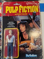Funko Reaction Pulp Fiction Marsellus, Vincent, Butch & The Wolf Retro Figures!