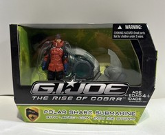 G.I. Joe Rise of Cobra – POLAR SHARC SUBMARINE W/ICE STORM – New – Hasbro – 2009