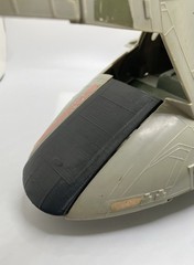 Vintage Star Wars Kenner Slave 1 Rear Ramp Repro Replacement Part 1981