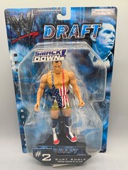 WWE Jakks R-3 Tech Draft Smackdown! Kurt Angle MOC R3