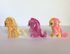 My Little Pony Mane 6 Lot Friendship Is Magic Gen 4 Brushable Pony Lot