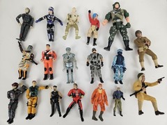 Vintage Lot 1990’s Collectible Military Action Figures Star Wars, G.I. Joe Etc.