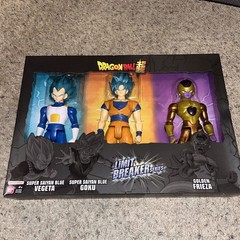 Dragon Ball Limit Breaker Series Vegeta, Goku, Golden Frieza NEW