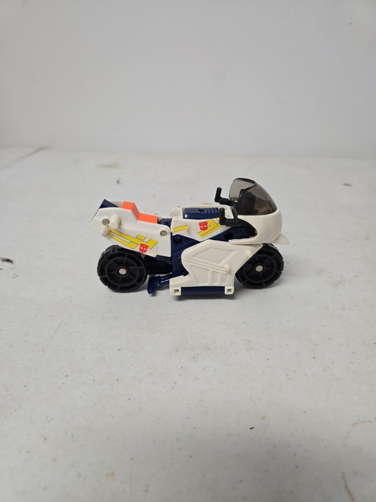 HASBRO VTG 1990 TRANSFORMERS G1 ACTION MASTERS PROWL TURBO CYCLE VEHICLE