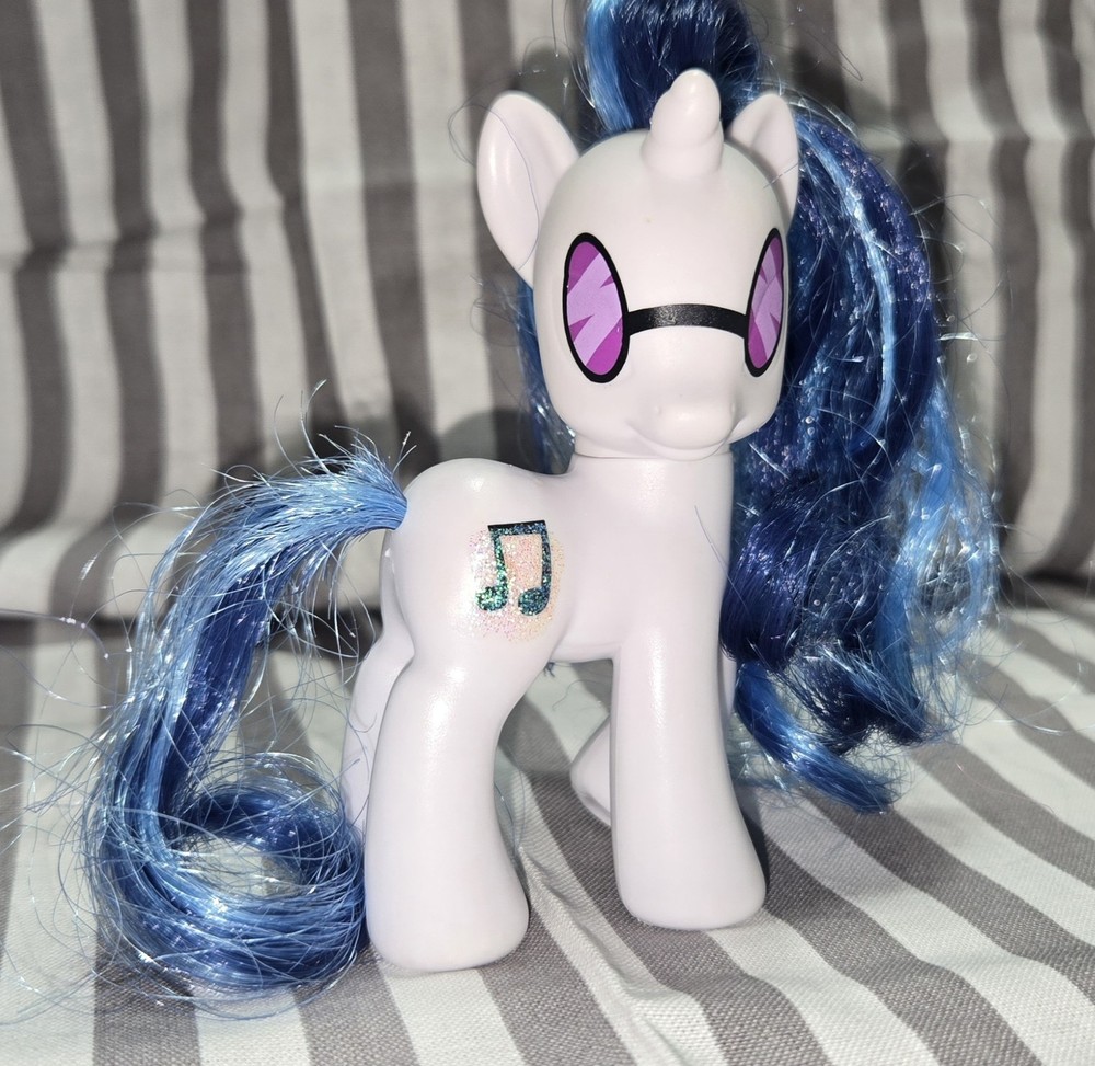 My Little Pony Hasbro MLP G4 3″ Brushable Vinyl Scratch DJ PON3 Unicorn 2010