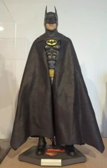 custom batman 1989 keaton leather cape 1:4 Neca For FIGURE