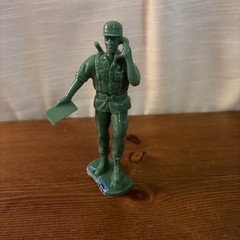 C-P Inc Green Army Toy Plastic Action Figure