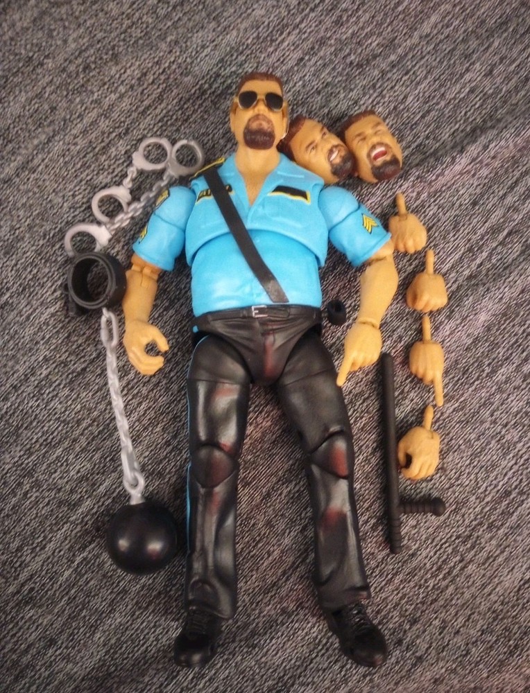 WWE Coliseum Collection Ultimate Edition Big Boss Man Figure w All Accessories