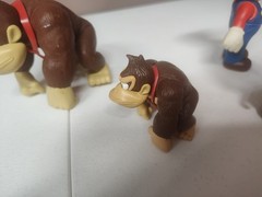 Lot Of 4 Super Mario Donkey Kong Nintendo Video Games Action Figures