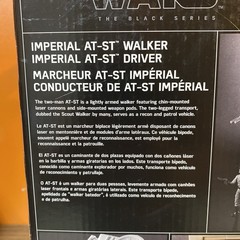 Hasbro Star Wars The Black Series Imperial AT-ST Walker and Driver (New Sealed)