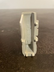 GI Joe ARAH Cobra S.N.A.K.E Armor Original Right Front Leg Piece Hasbro 1983