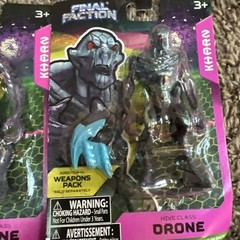 Final Faction Kharn Hive Class Drone Weapons Pack Synthoid Quake Shock Arms
