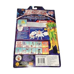 Avengers United They Stand Vision Light Up Action Figure Toy Marvel ToyBiz 1999