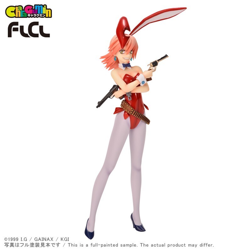 Volks FLCL figure Charagumin non　scale Haruhara Haruko resin kit Volks FLCL