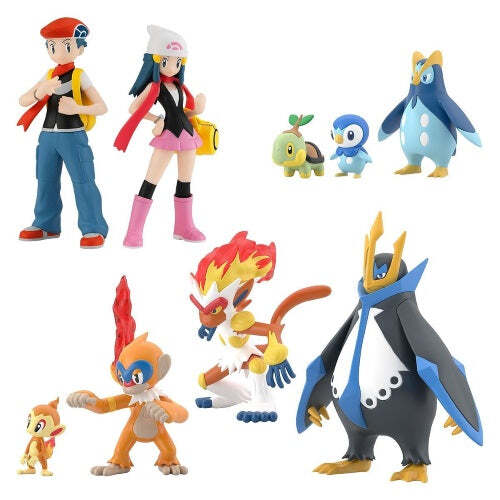 Pokemon Scale World Sinnoh Region Bandai 1/20 Scale Mini-Figure