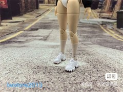 1/12 White Sport Shoes Model For 6″ Female PH TBL CF Romankey Figure Body Toys