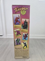 Tiger Electronics Talking Turbo Man 13in Action Figure Lights Sounds Rocket