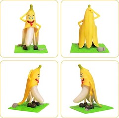 Mr. Weird Banana Shaking Funny Man Figure Cool Toy Gift Boxed for Men