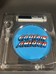 MARVEL MEZCO EXCLUSIVE ONE:12 CAPTAIN AMERICA SILVER AGE 6″ FIGURE OPENED RARE