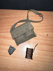 Hot Toys PLATOON Chris Taylor Figure 1/6 Scale MMS135 action Figure satchel bag