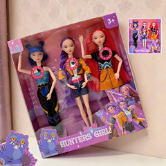 2026 Hot Music Style Demonic Group Anime Figure Rumi Mira Zoey Action Figure Cos
