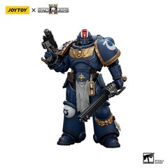 1PCS JOYTOY Warhammer 40K 1/18 Action Figure Ultramarines Titus Guilliman Model