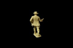 Wyatt Earp TV Western Character figures plastic toy soldiers MARX playsets 54mm