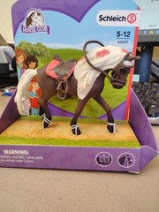 Schleich Horse Club ROCKY MOUNTAIN HORSE SHOW NEW in BOX (3 in Box)