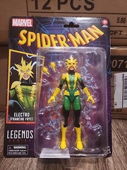 Marvel Legends ⛈️ Electro Francine Frye Spider-man Retro Cardback New 🔥